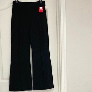 Spanx High Rise Flare Pants, Classic Black, Size Petite M